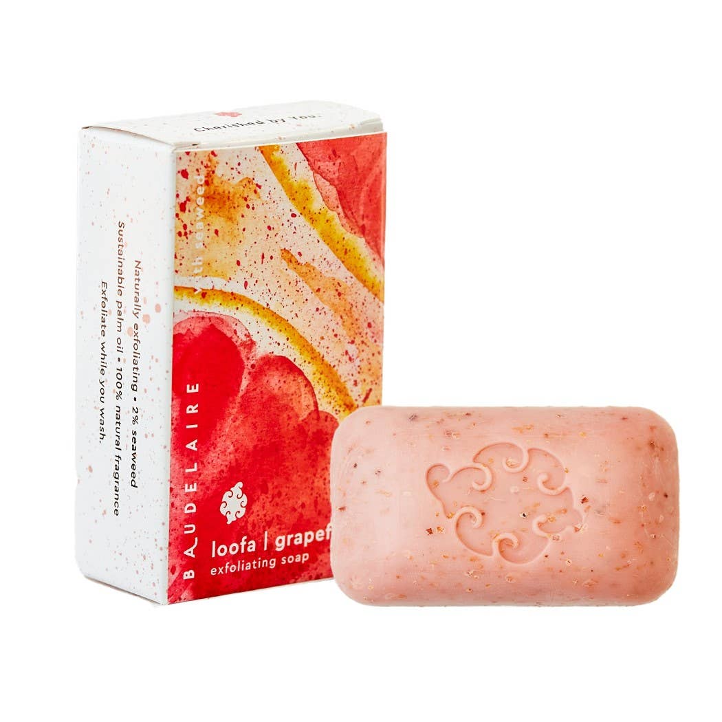 Loofa Soap Bar, Grapefruit