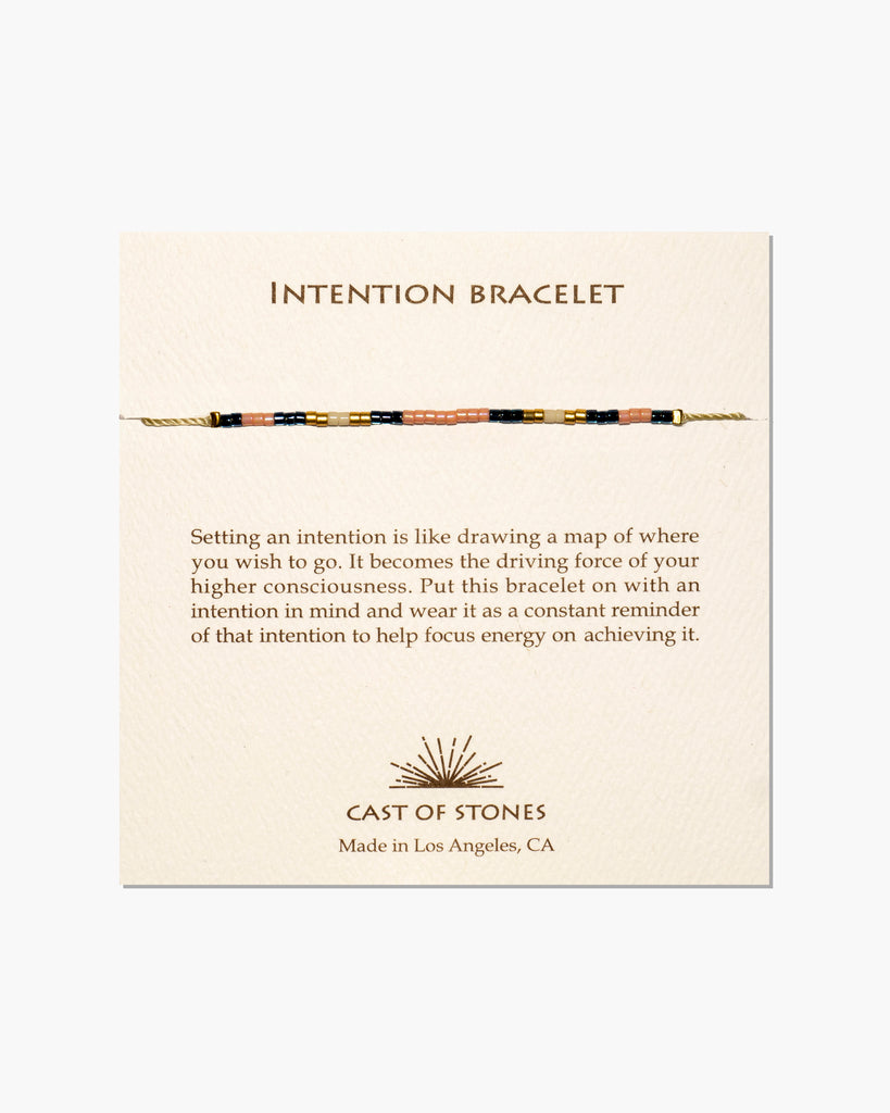 Intention Bracelet, Sweet Peach