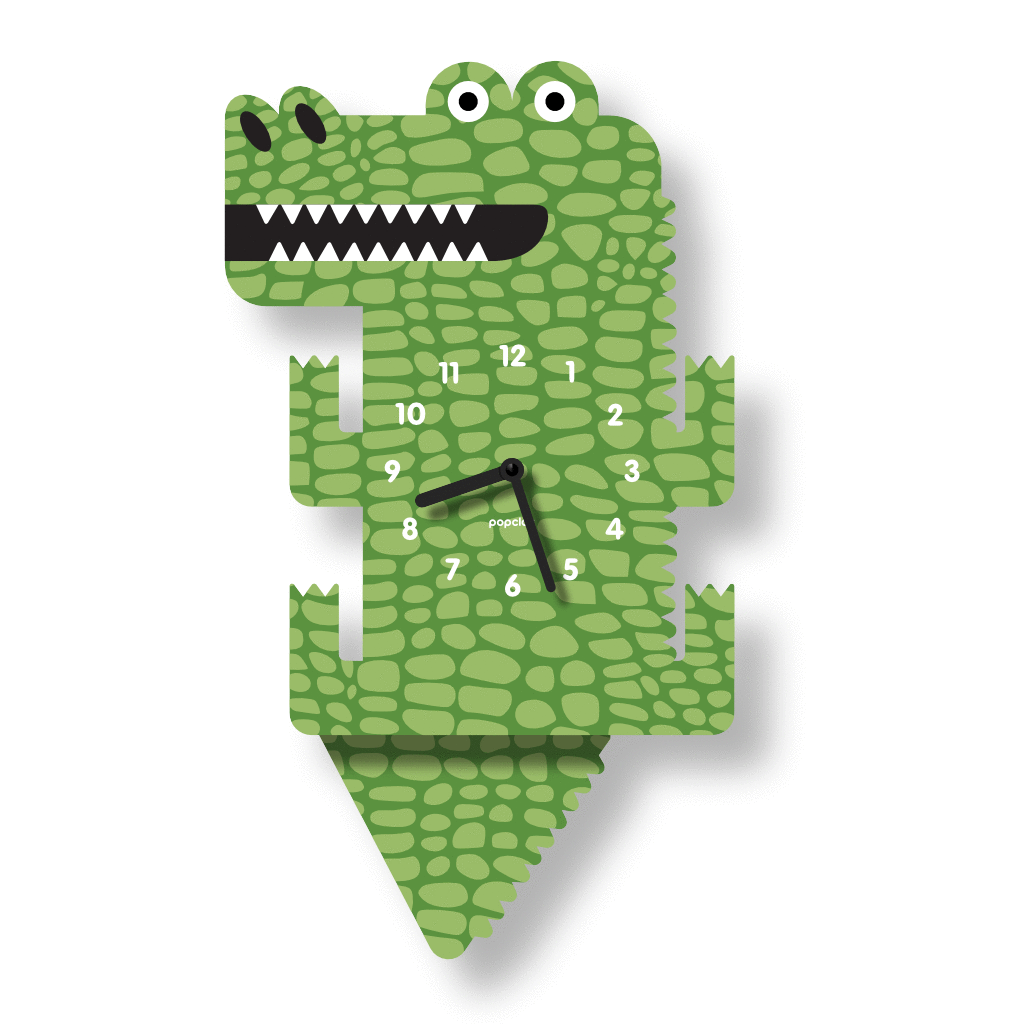 Alligator Pendulum Clock