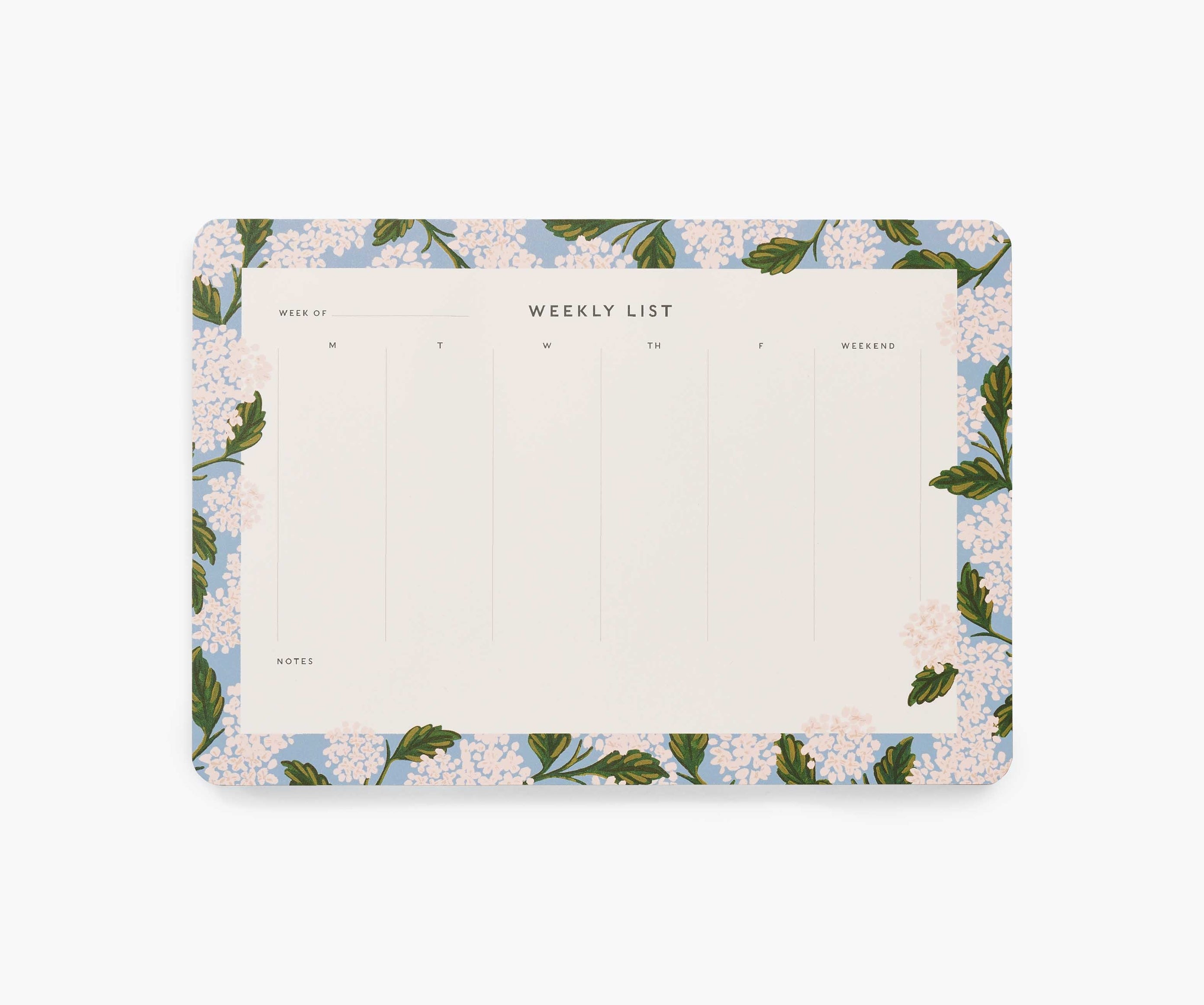 Floral Weekly Desk Pads