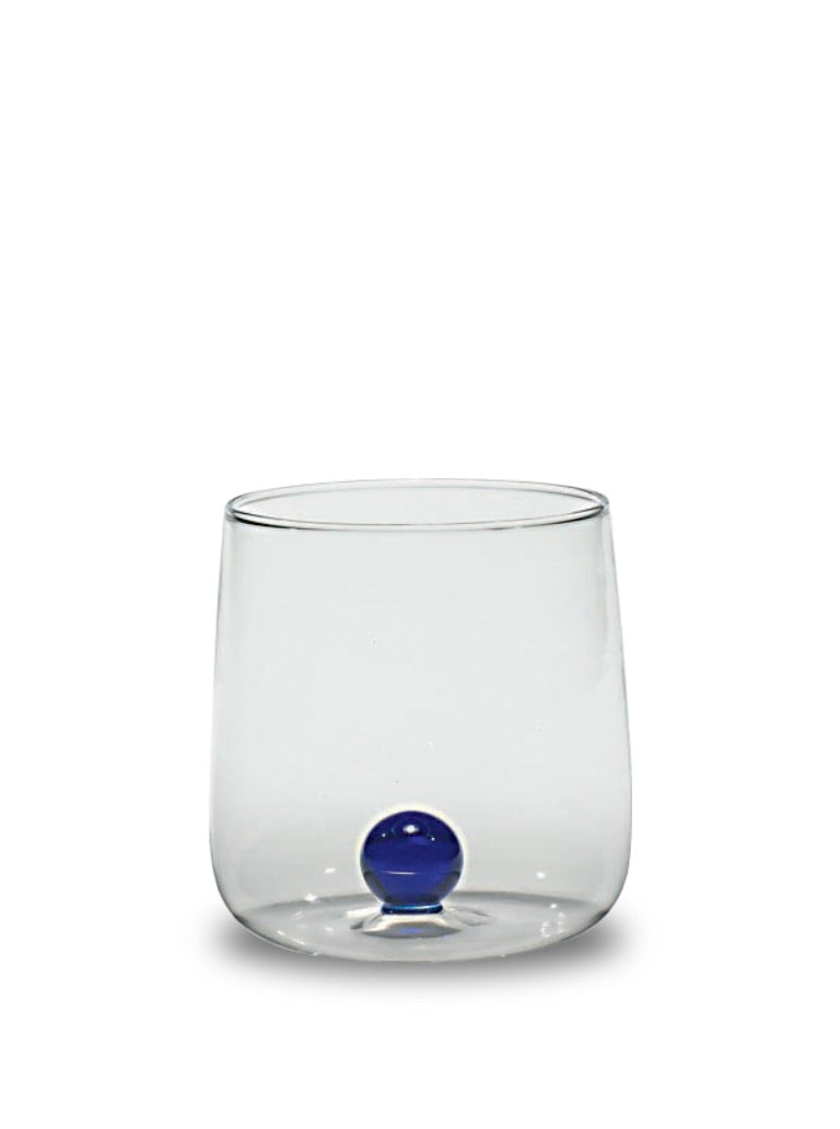 Bilia Glass Tumblers, Cobalt Blue