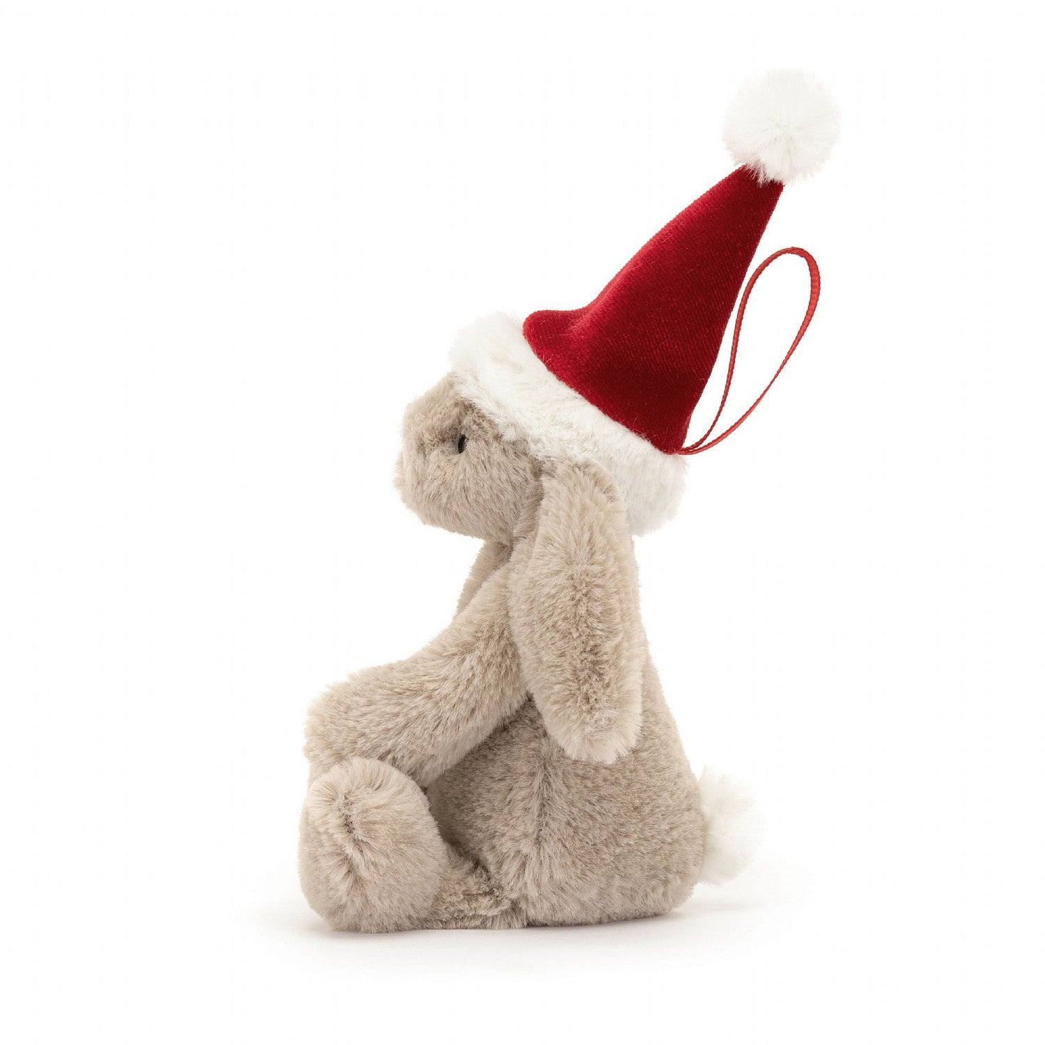 Bashful Christmas Bunny Ornament Decoration
