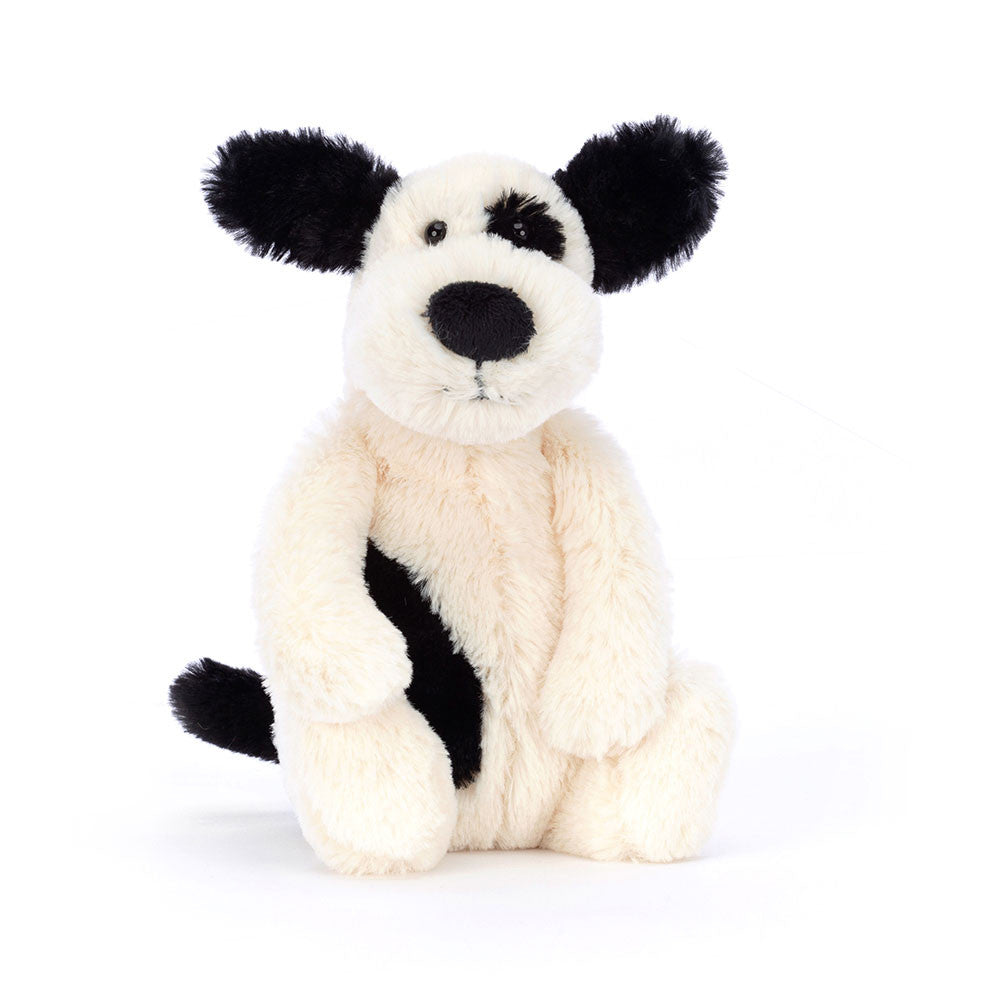 Bashful Black & Cream Rufferty Puppy, Little