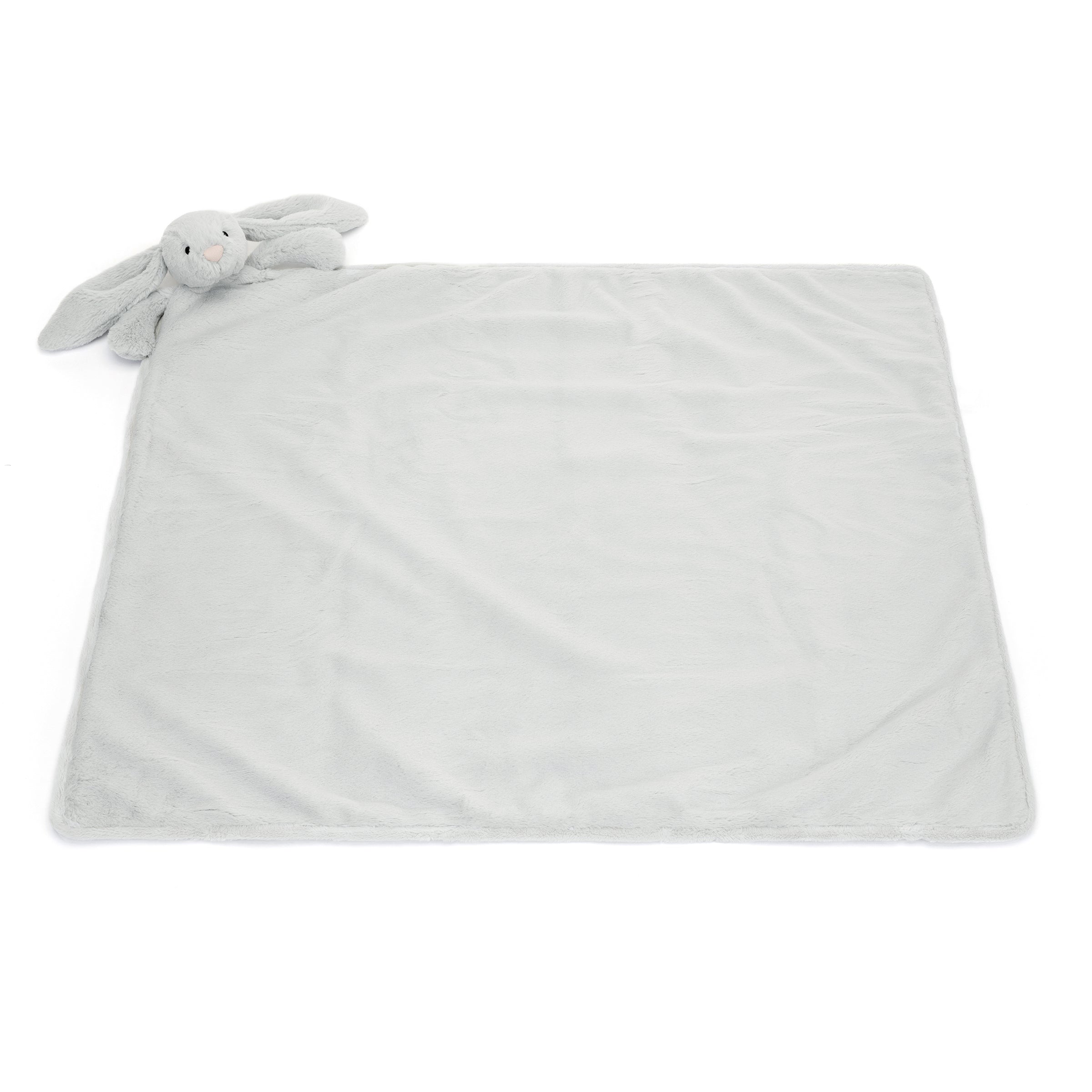 Bashful Silver Bunny Blankie