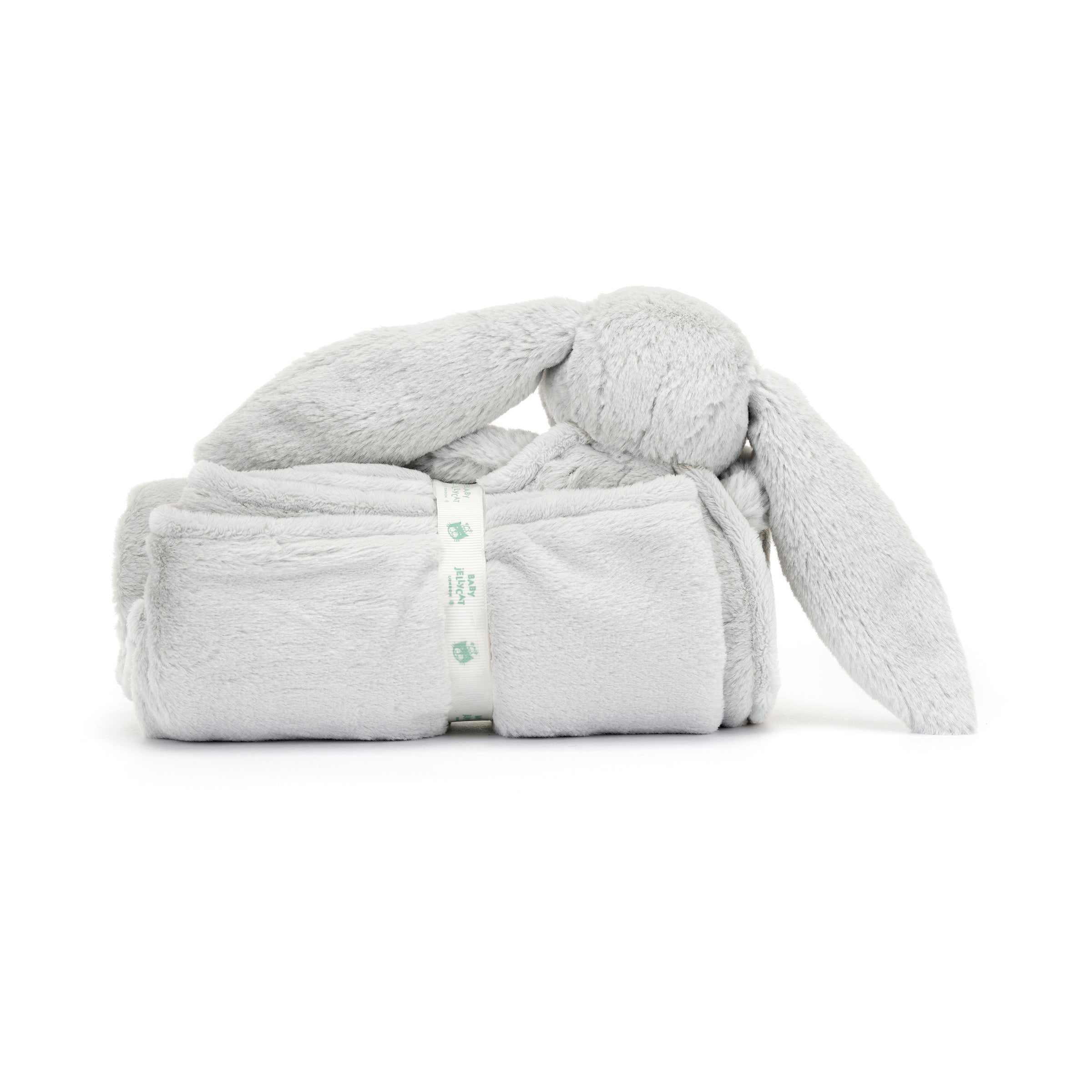 Bashful Silver Bunny Blankie