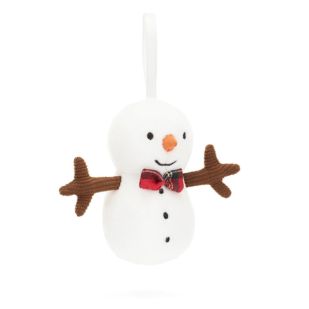 Festive Folly Ornament Snowman