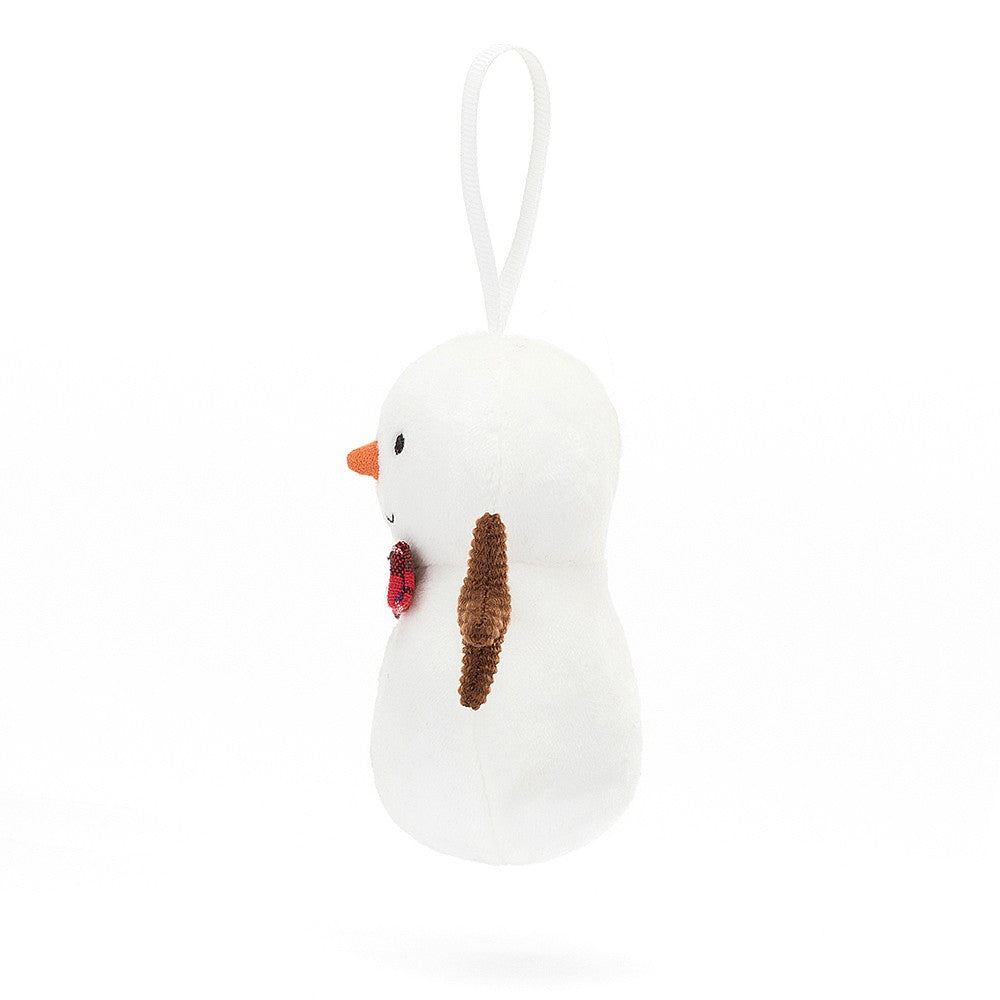 Festive Folly Ornament Snowman