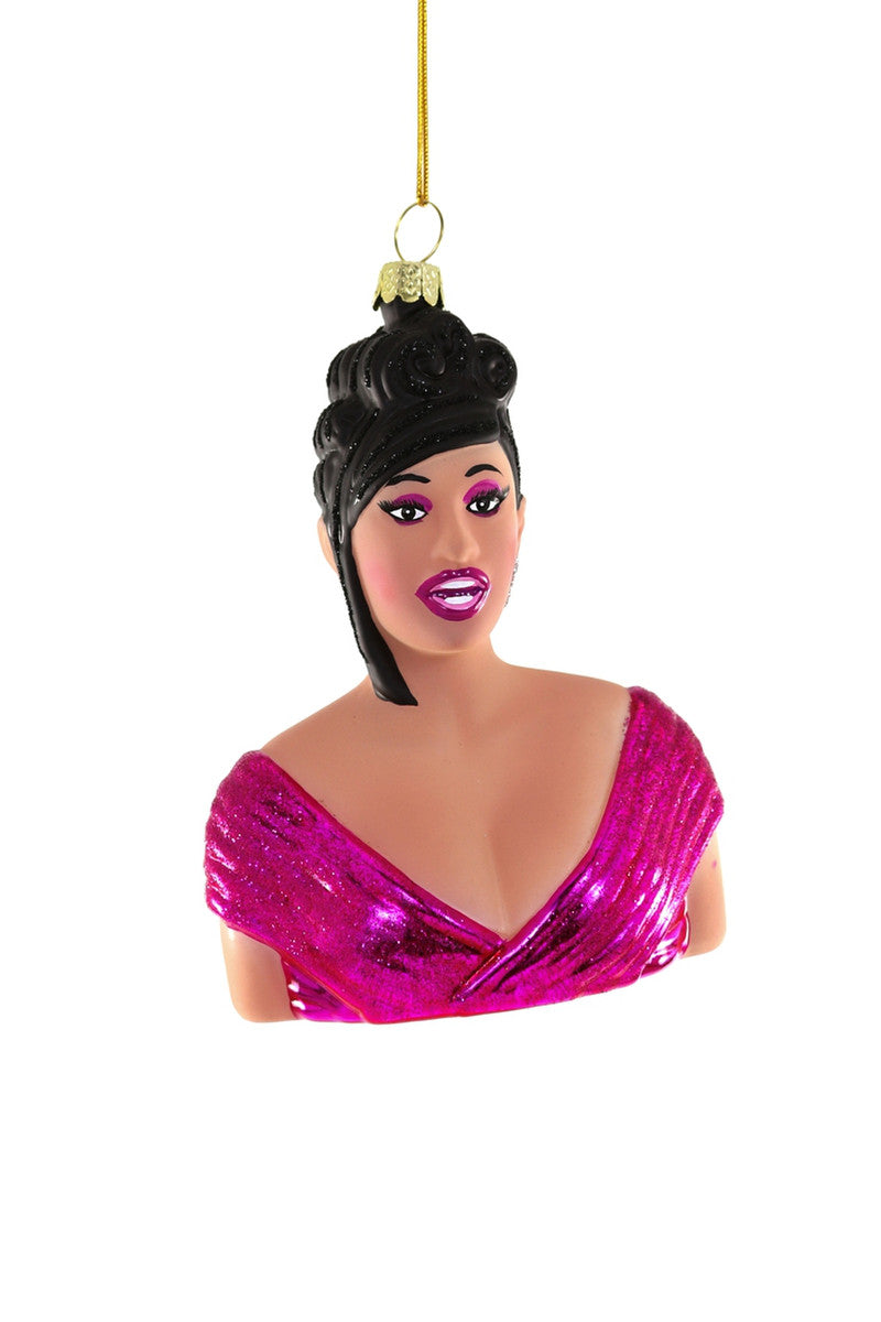 Cardi B Ornament