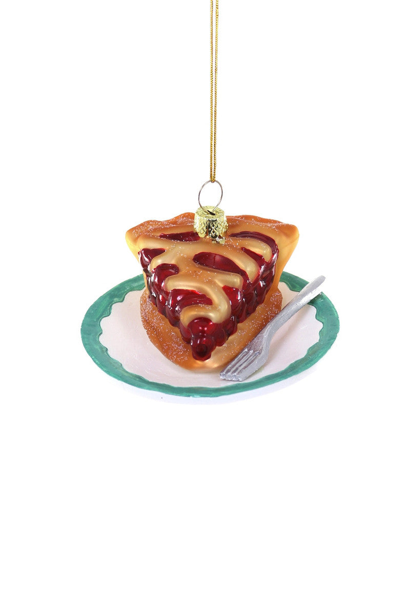 Cherry Pie Slice Ornament