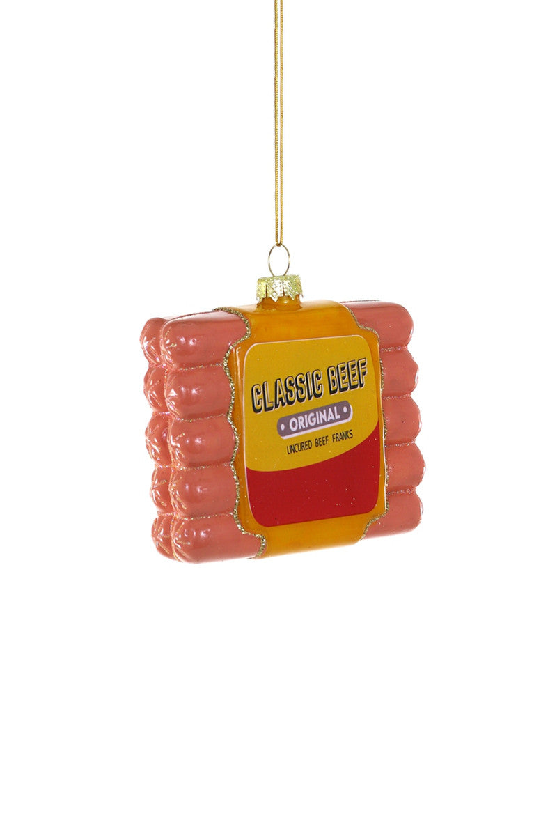 Packed Hot Dogs Ornament