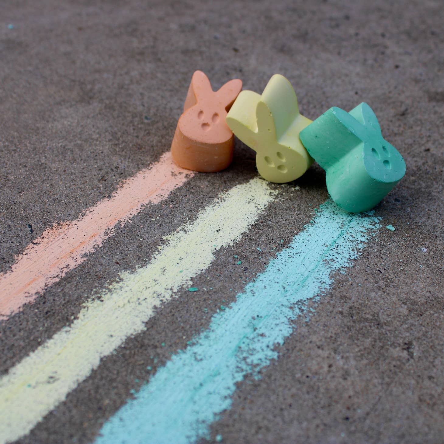 Green Duckie's Fluffle Handmade Sidewalk Chalk