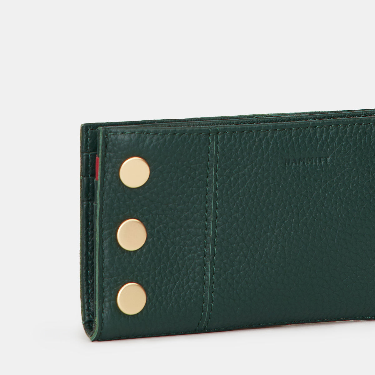 110 North Wallet - Grove Green / Brushed Gold