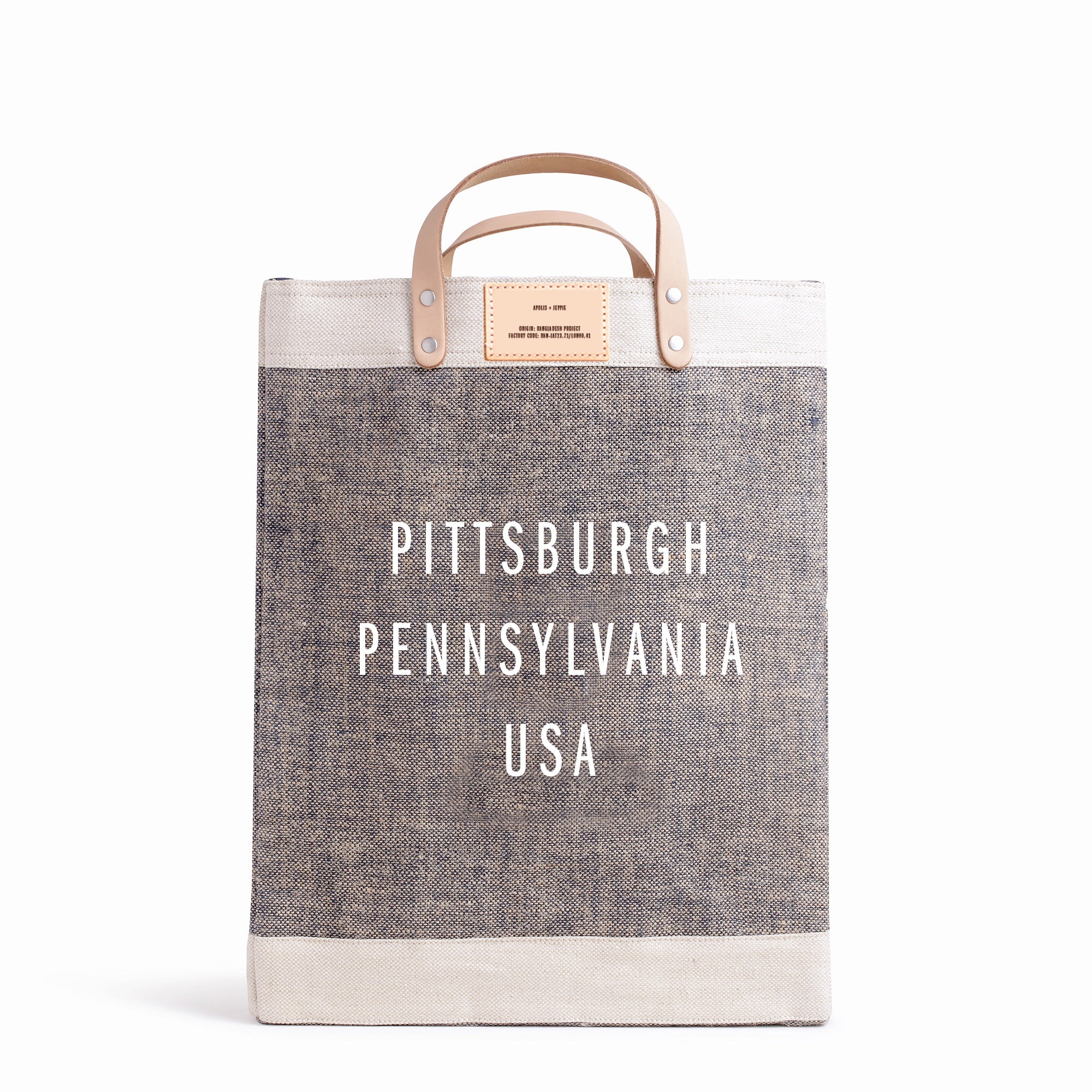 Pittsburgh Market Bag, Chambray