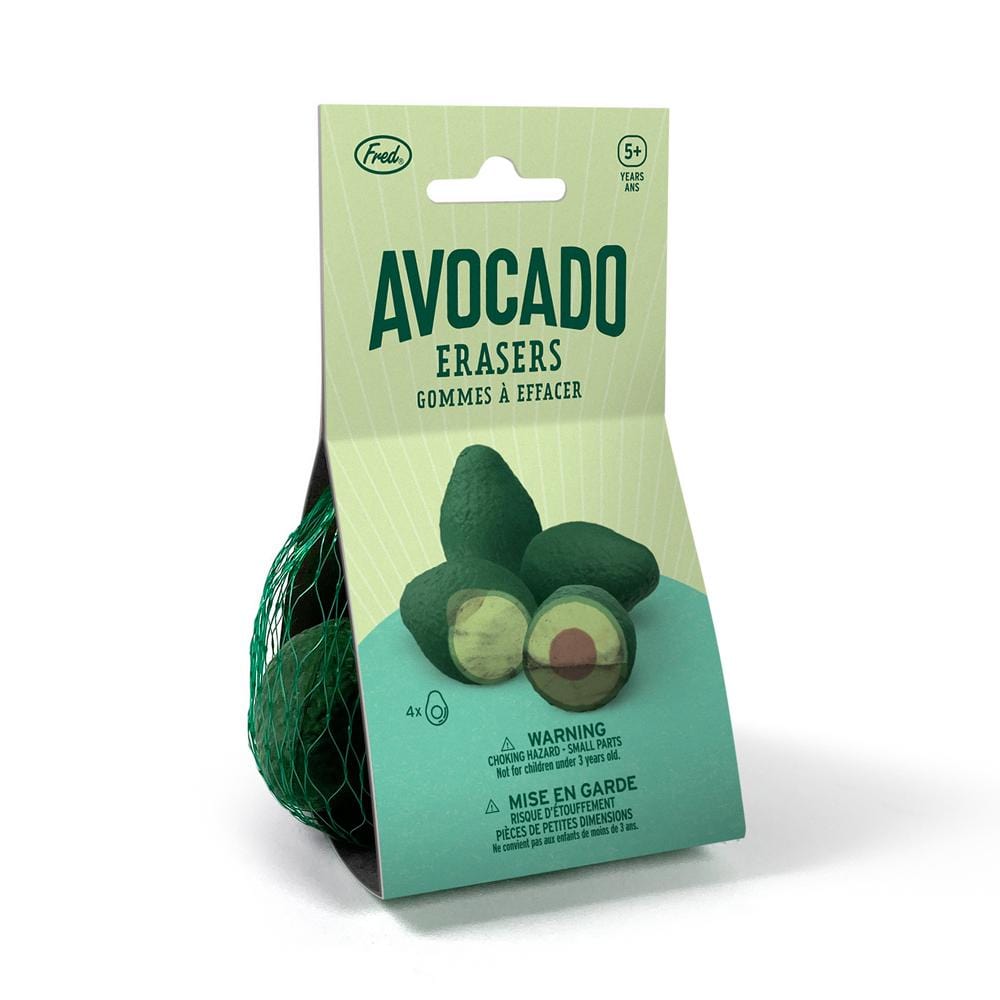 Bag of Avocado Erasers
