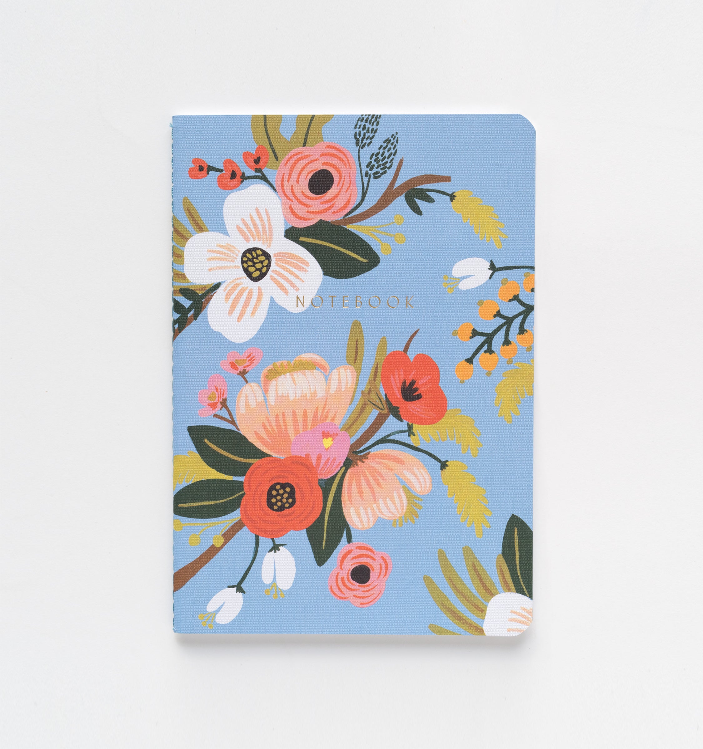 Stitched Notebook Set, Lively Floral