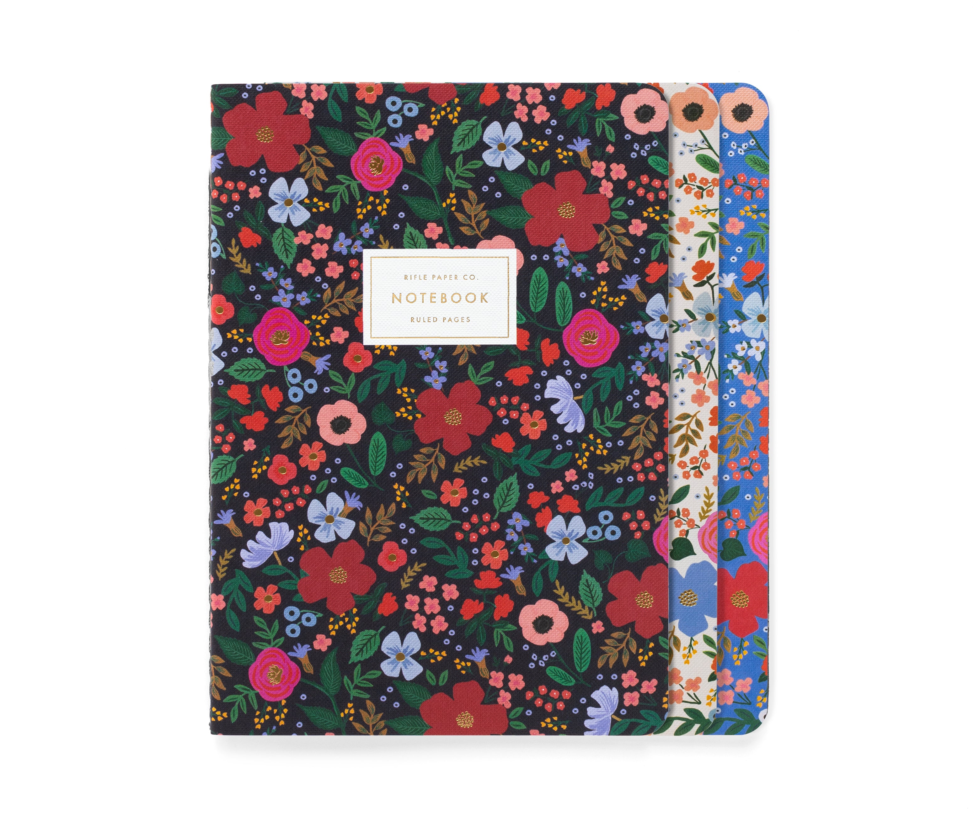 Stitched Notebook Set, Wild Rose