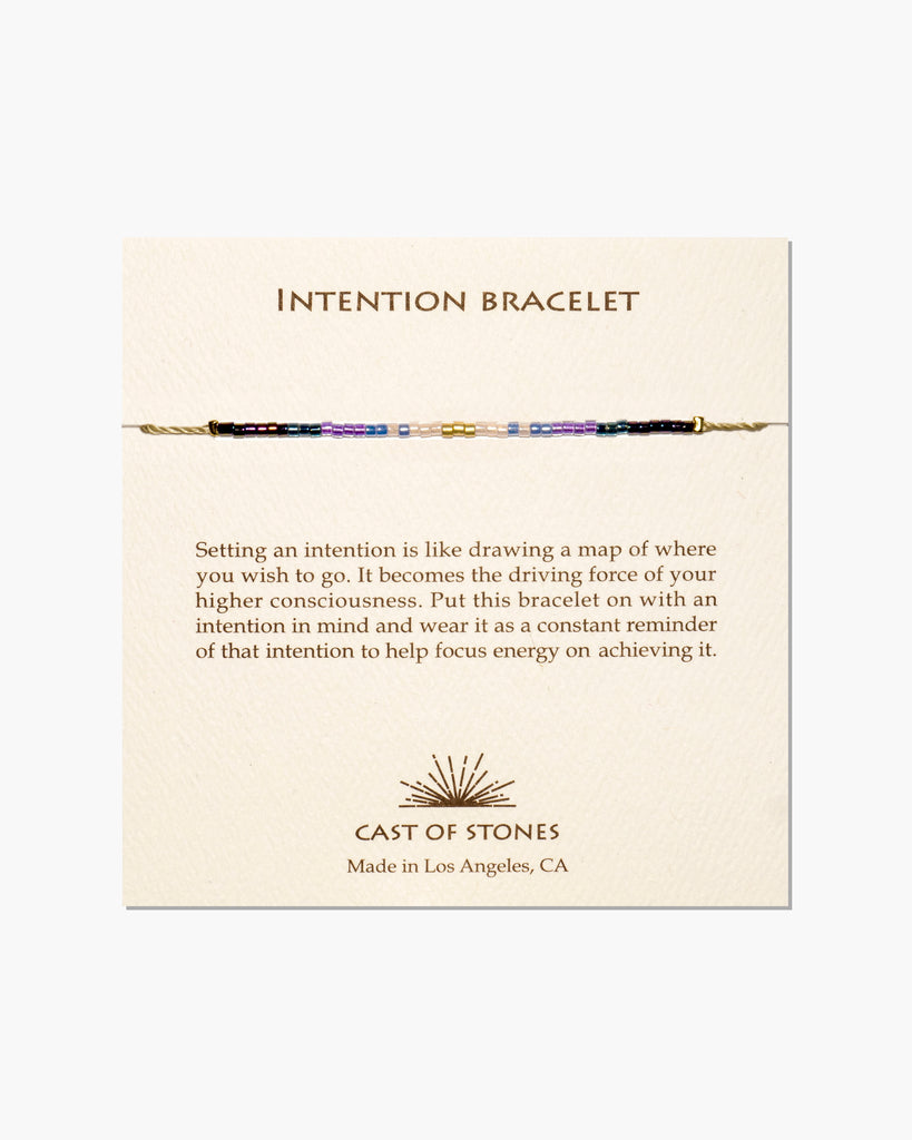 Intention Bracelet, Cool Ombre