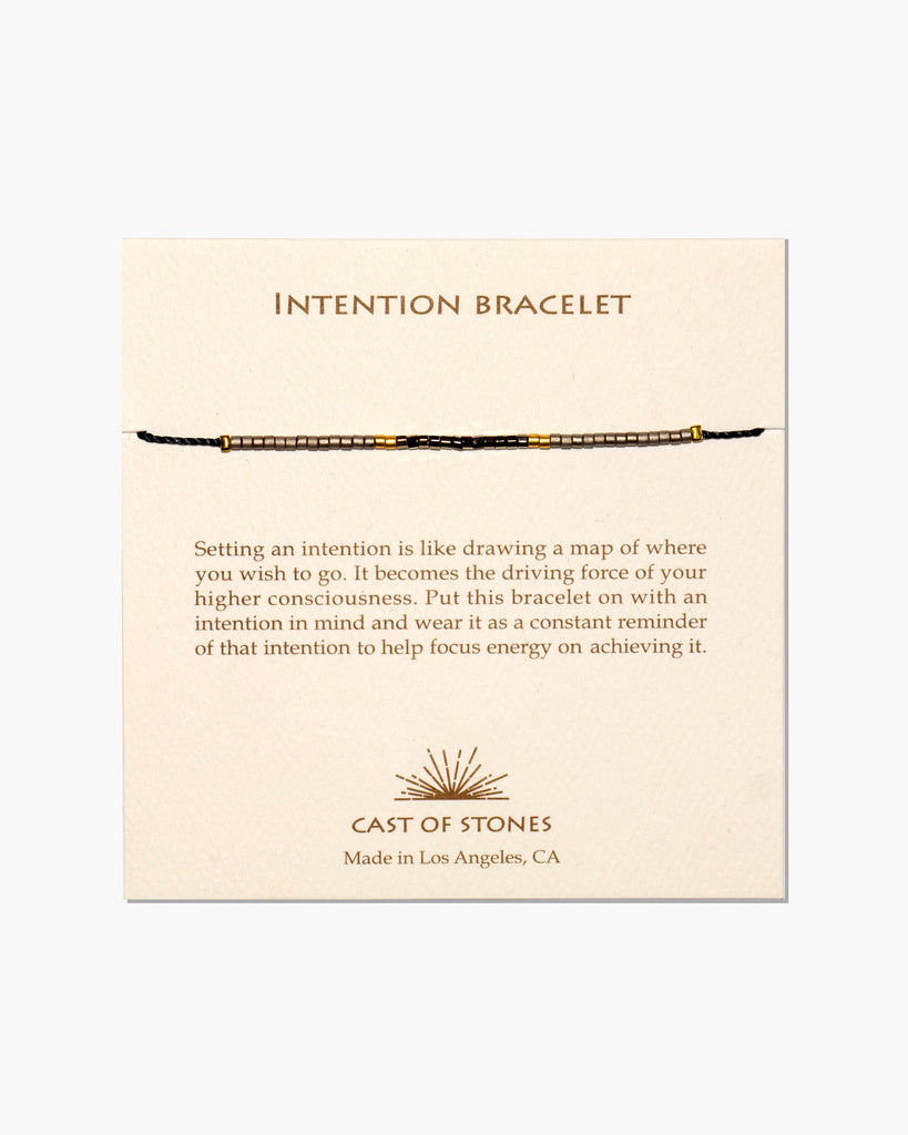 Intention Bracelet, Neutral Gold