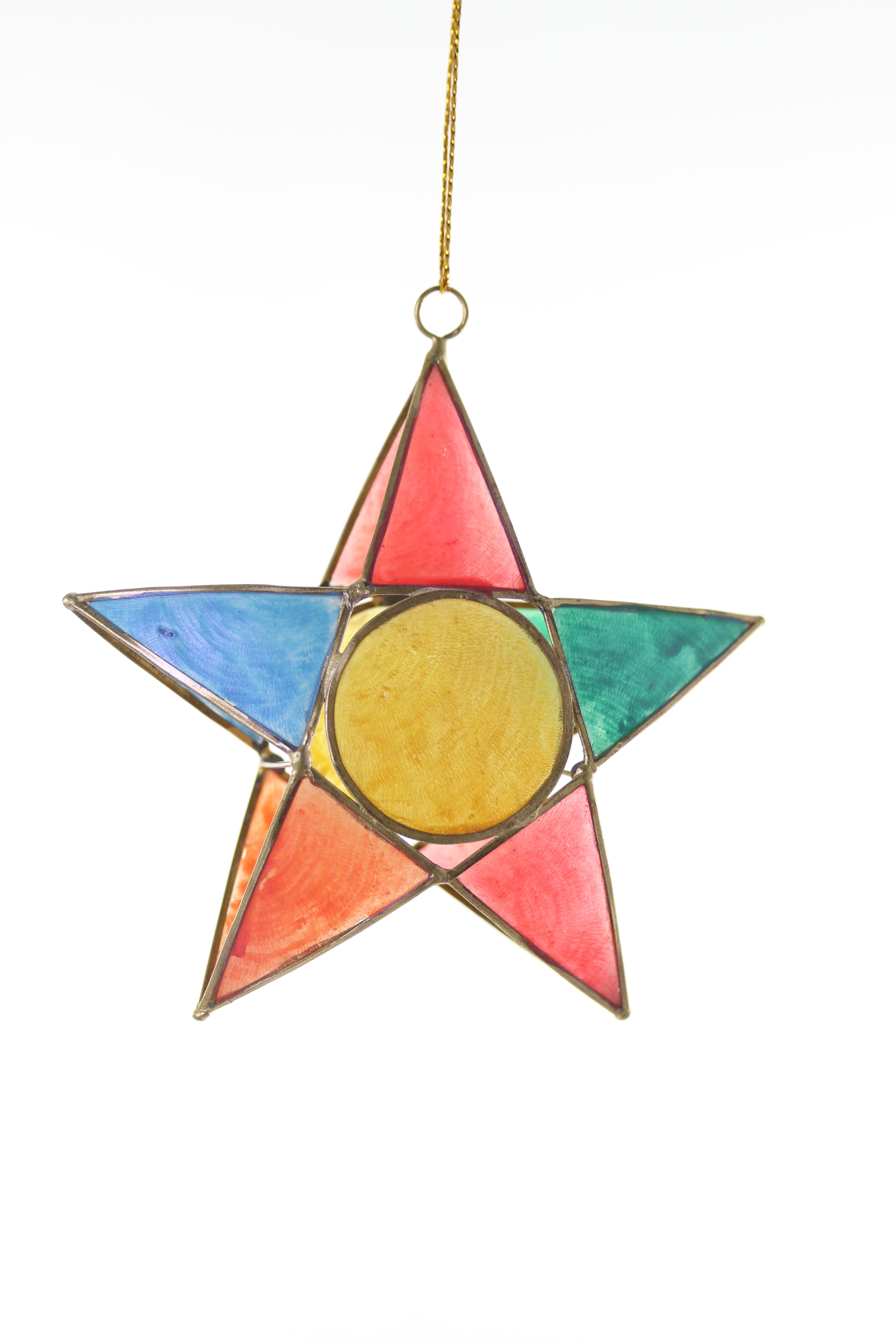 Hollowed Spectrum Star Ornament