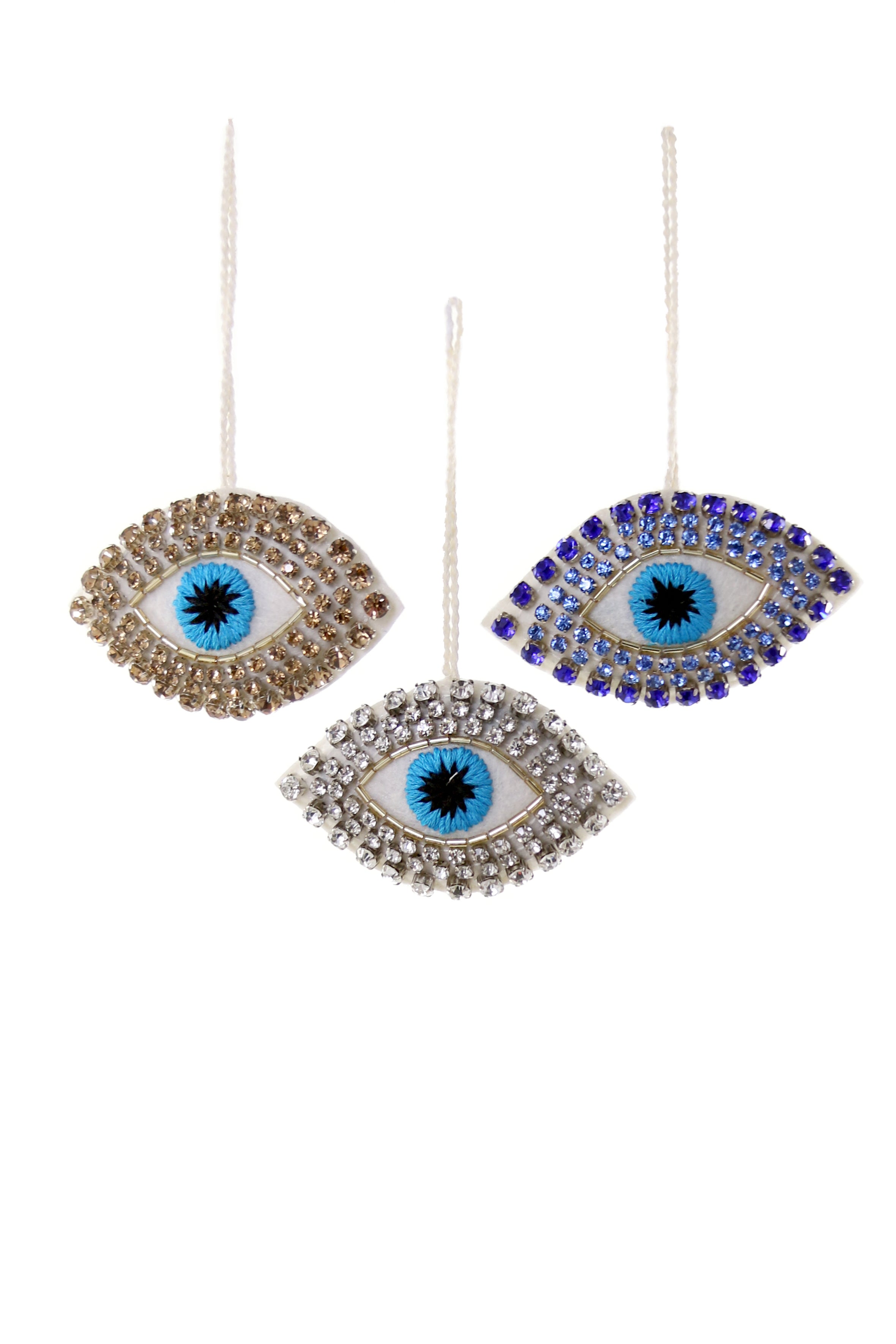 Jeweled Eye Ornament