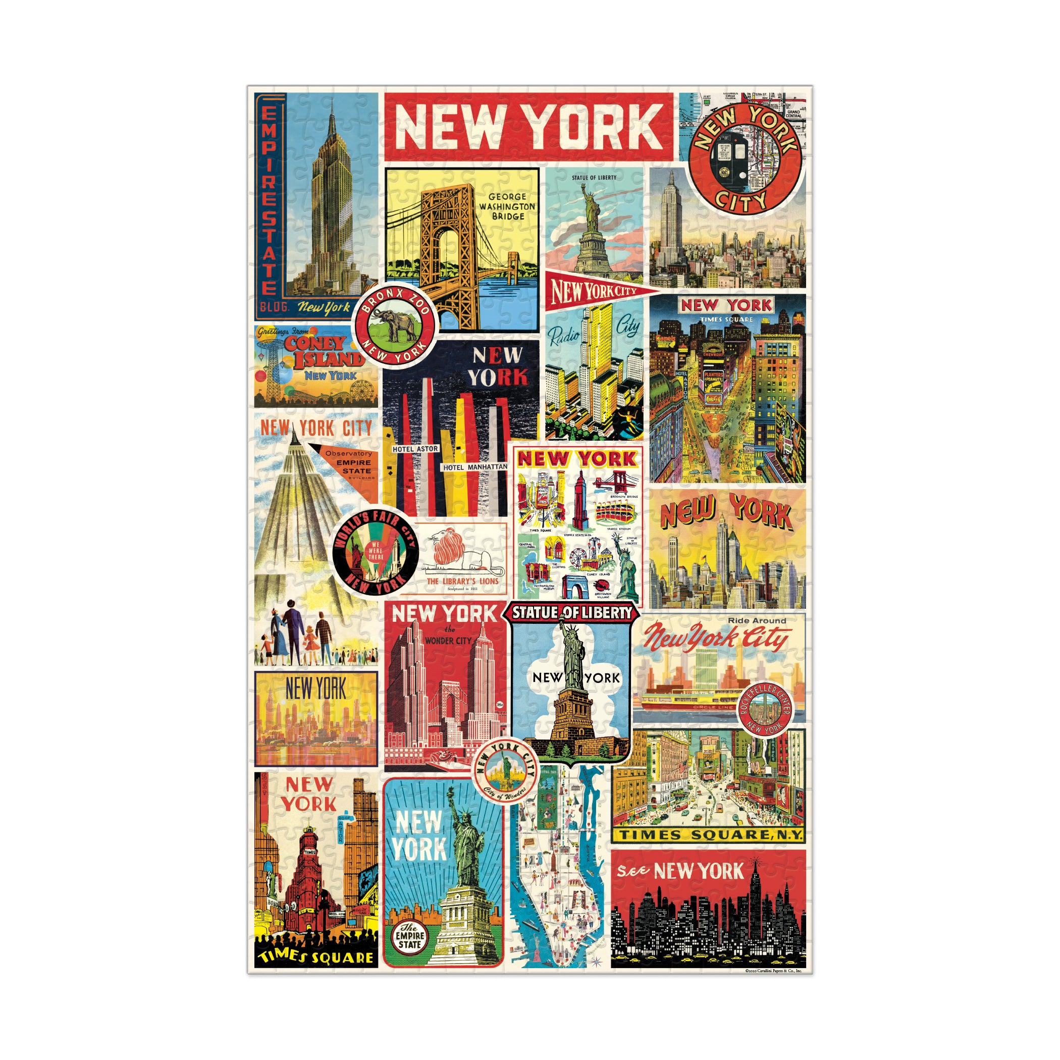 New York City Collage 500 Piece Puzzle