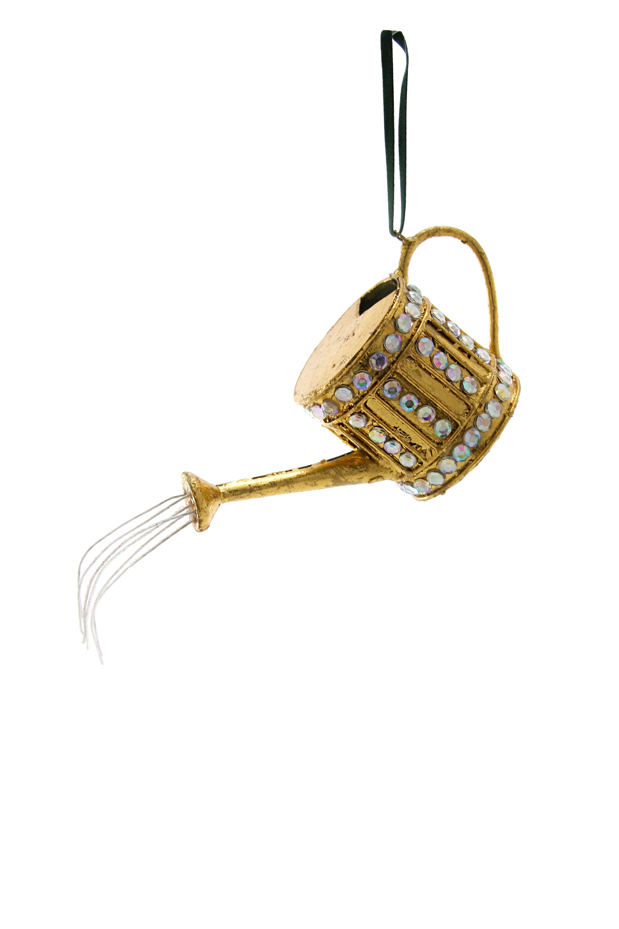 Jeweled Watering Can Ornament