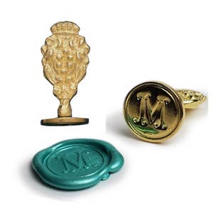 Brass Initial Wax Seal Stamp
