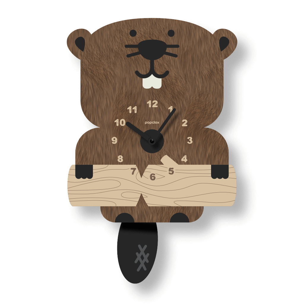 Beaver Pendulum Clock